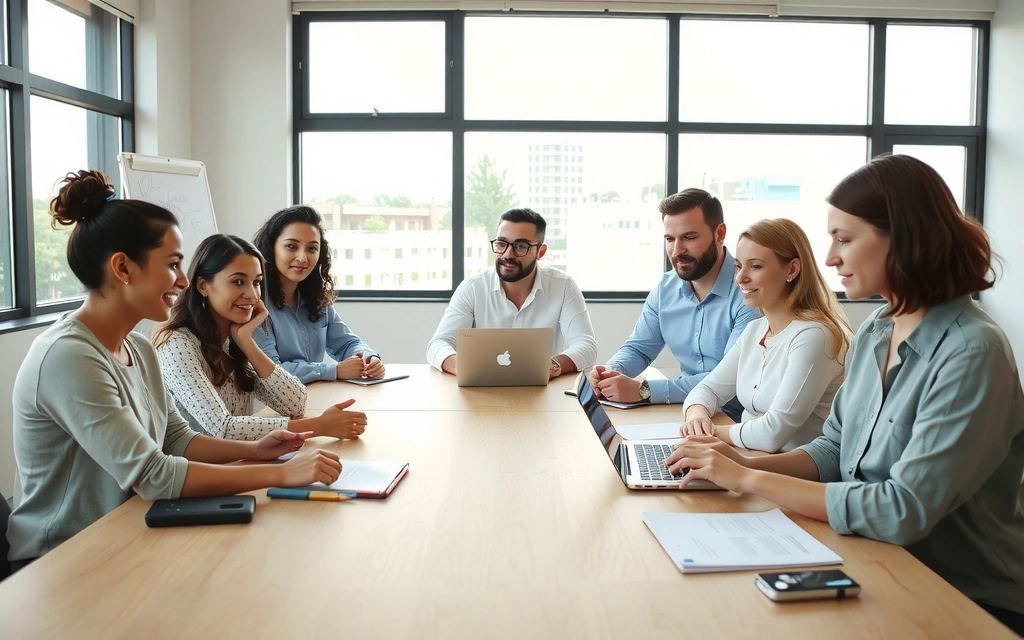 Echipa promomode discută strategii creative