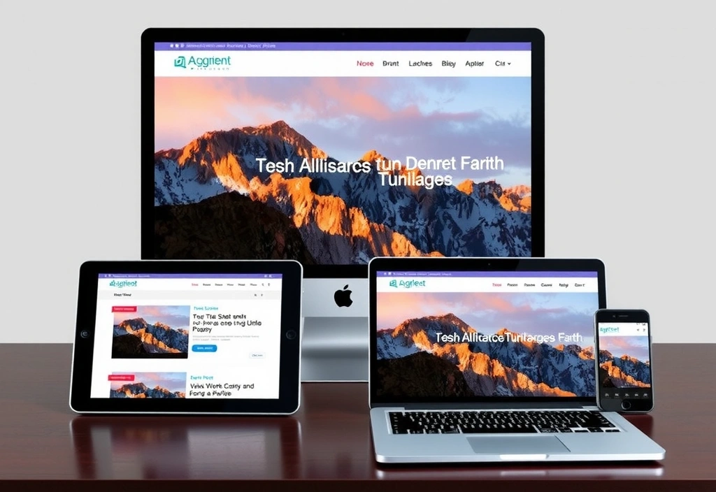 Responsive web design across multiple devices